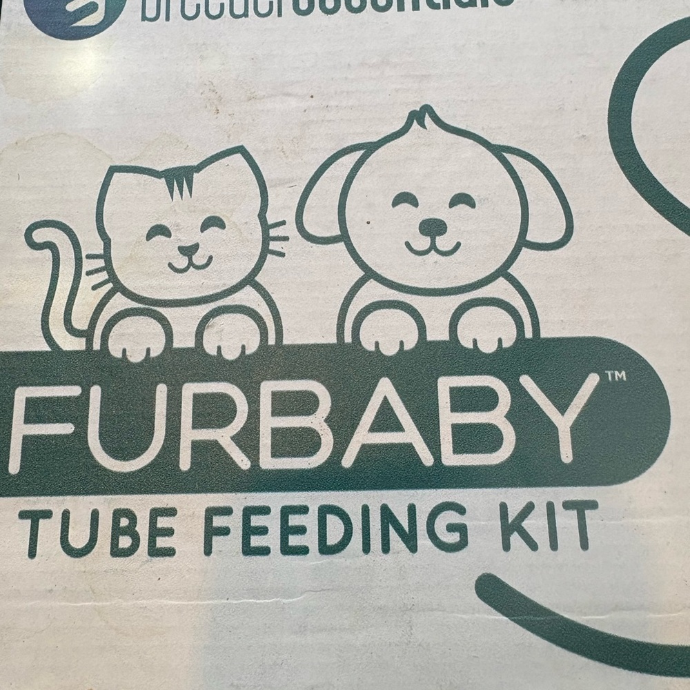 Furbaby Tube Feeding Kit - Teal Logo